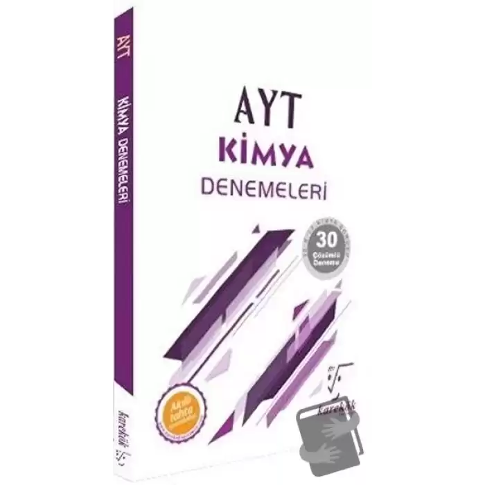 AYT Kimya Denemeleri - 30 Çözümlü Deneme