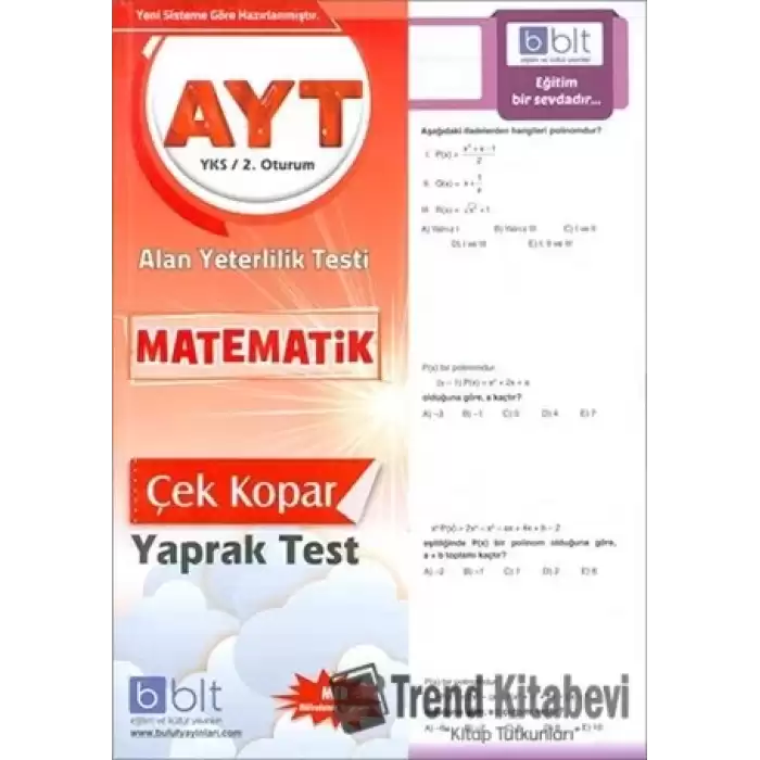 AYT Matematik Yaprak Test