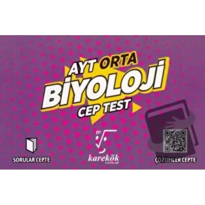 AYT Orta Biyoloji Cep Test