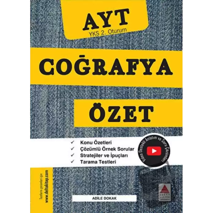 AYT (YKS 2. Oturum) Coğrafya Özet