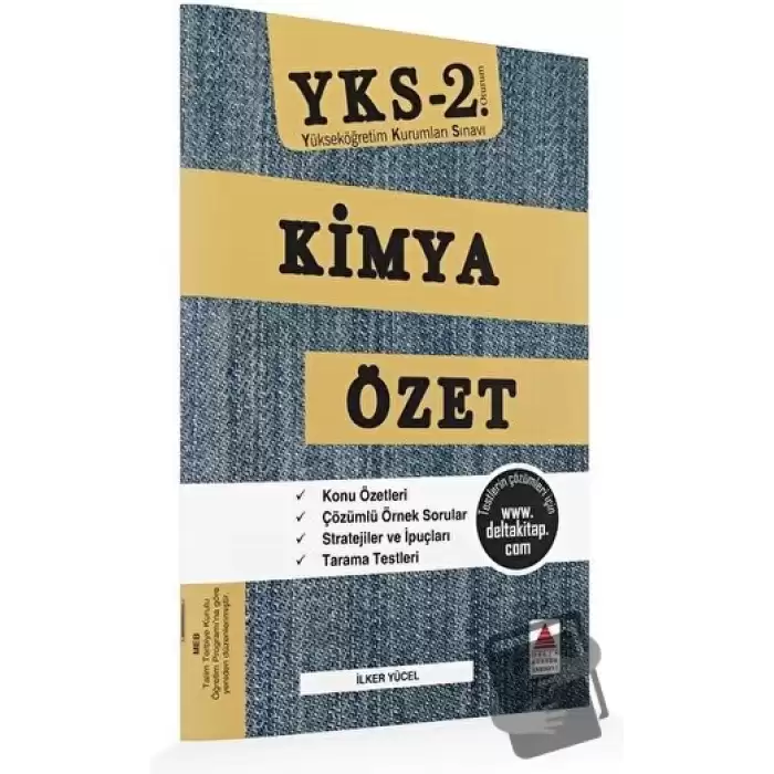 AYT (YKS 2. Oturum) Kimya Özet