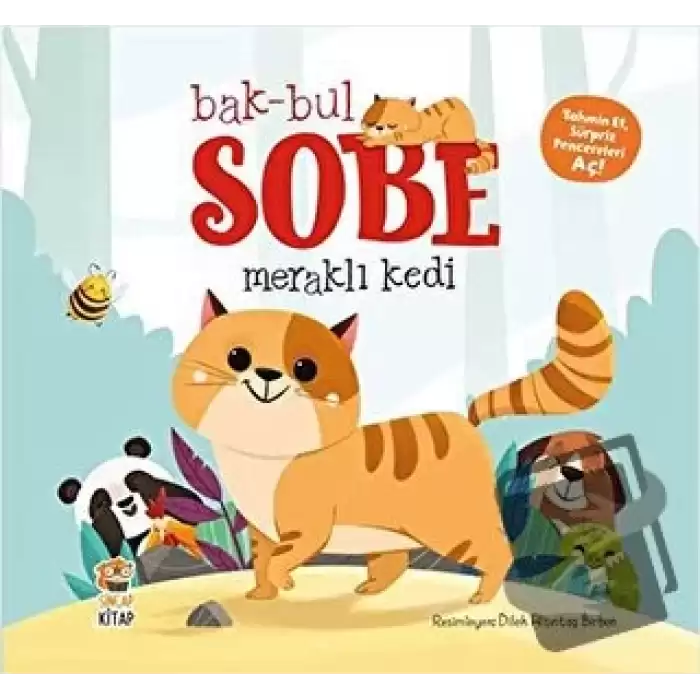 Bak-Bul Sobe - Meraklı Kedi (Ciltli)