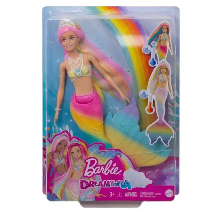 Barbie Dreamtopia Renk Değiştiren Sihirli Denizkızı Gtf89