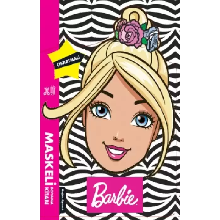 Barbie Maskeli Boyama Kitabı