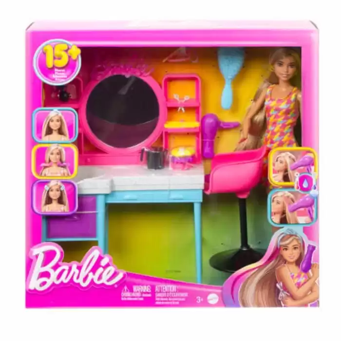 Barbie Muhteşem Kuaför Oyun Seti Mtl-Hkv00