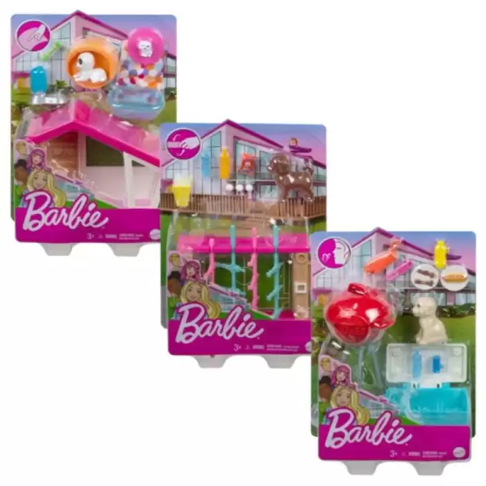 Barbie Nin Ev Dekorasyonu Oyun Setleri Grg75