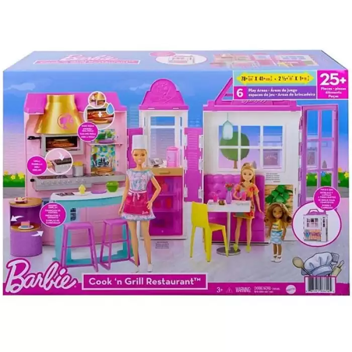 Barbie Nin Muhteşem Restoranı Oyun Seti Gxy72