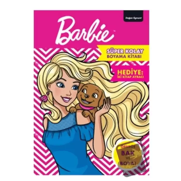 Barbie Süper Kolay Boyama Kitabı