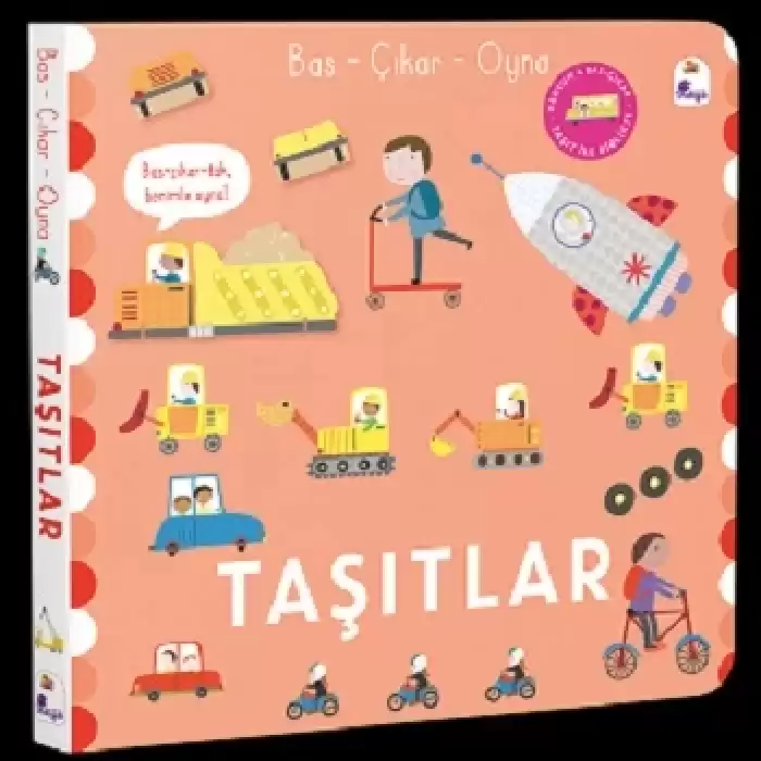 Bas – Çıkar – Oyna Taşıtlar (Ciltli)