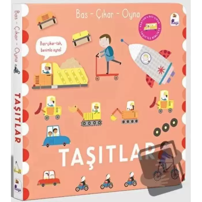 Bas – Çıkar – Oyna Taşıtlar (Ciltli)