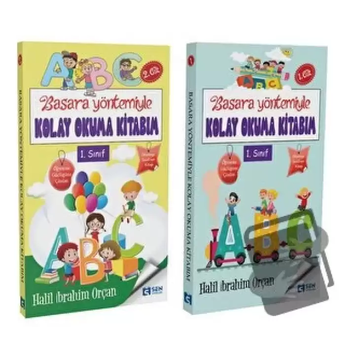 Basara Yöntemiyle Kolay Okuma Kitabım 1-2 Cilt Set