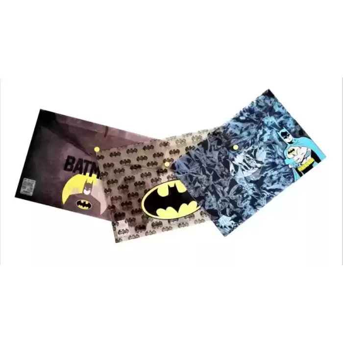 Batman A4 Çıtçıtlı Dosya Plastik - 10lu Paket