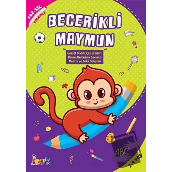 Becerikli Maymun - Yaz-Sil Kalemli