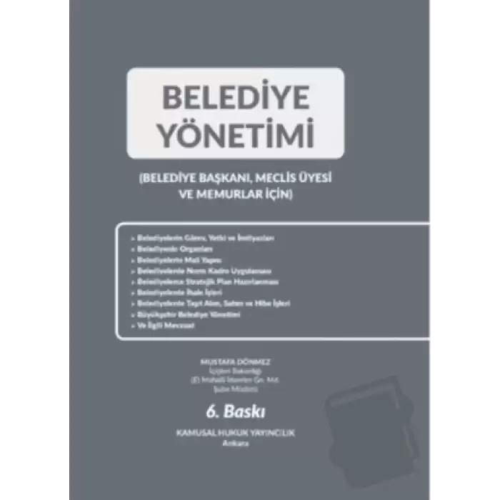 Belediye Yönetimi (Ciltli)