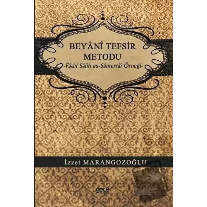 Beyani Tefsir Metodu