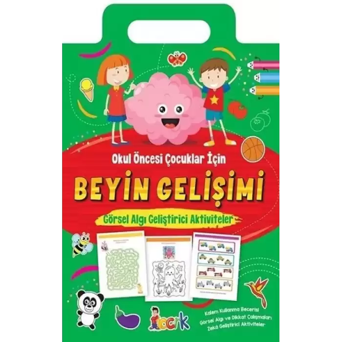 Beyin Gelişimi - Görsel Algı Geliştirici Aktiviteler - Okul Öncesi Çocuklar için