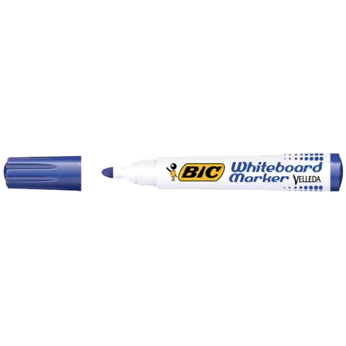 Bic Tahta Kalemi Yuvarlak Uçlu Velleda Mavi 1701 06 - 12li Paket