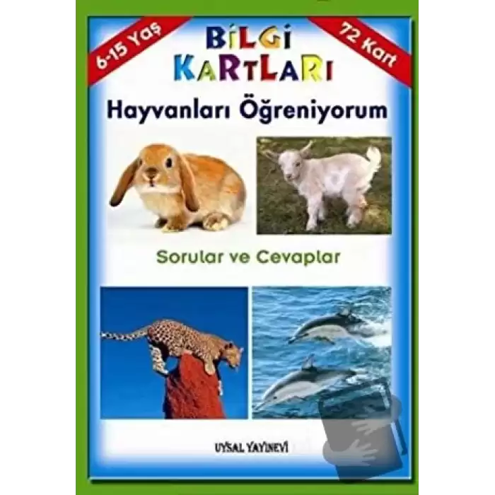 Bilgi Kartları - Hayvanları Öğreniyorum