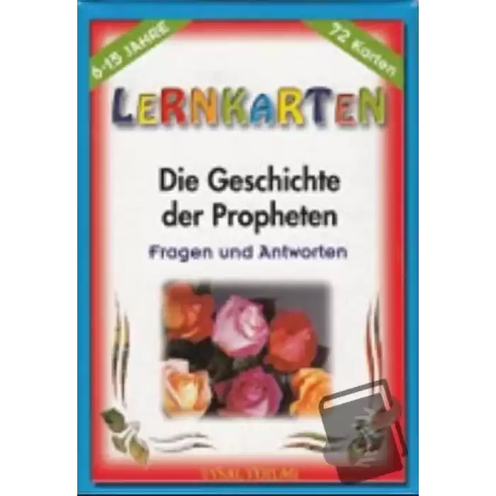 Bilgi Kartları Peygamberler Tarihi (Almanca) (Kod: 202)