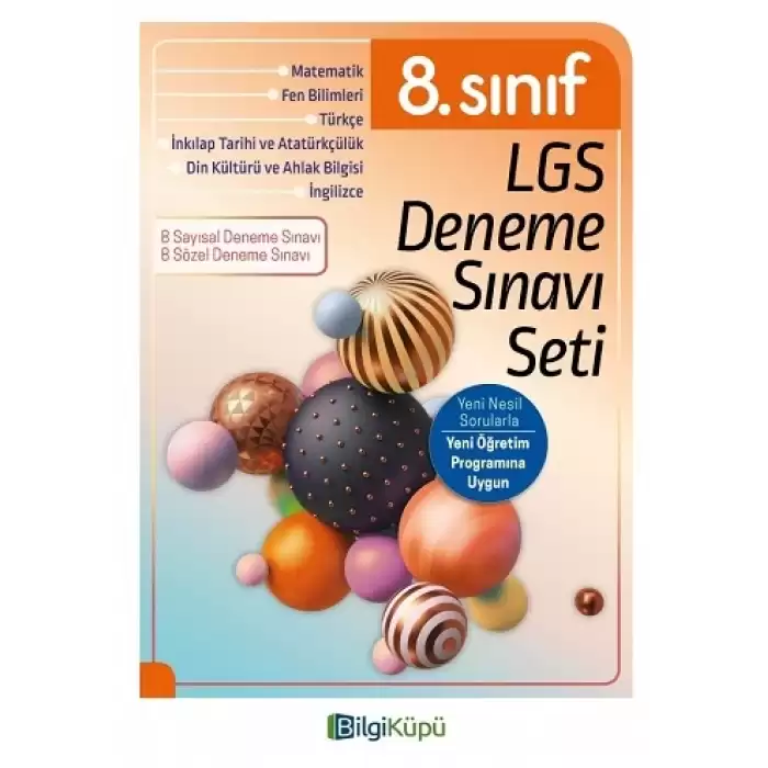 Bilgi Küpü 8.Sınıf LGS Deneme Sınav Seti