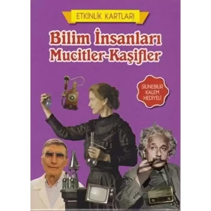 Bilim İnsanları Mucitler-Kaşifler - Etkinlik Kartları