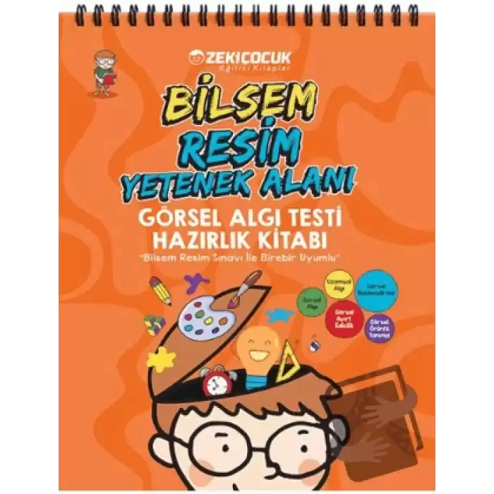 Bilsem Resim Yetenek Alanı Görsel Algı Testi Hazırlık Kitabı