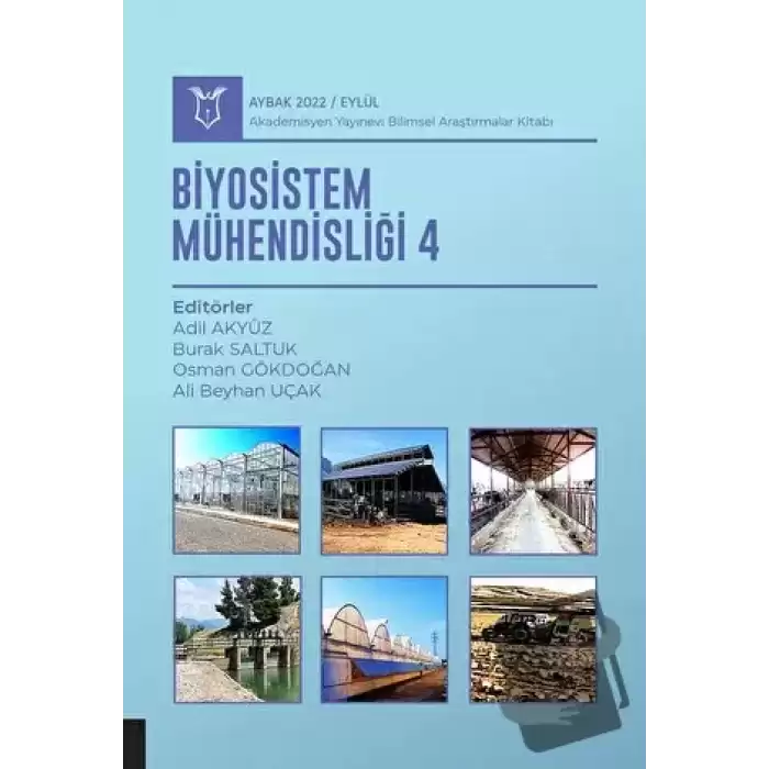 Biyosistem Mühendisliği IV - Aybak 2022 Eylül