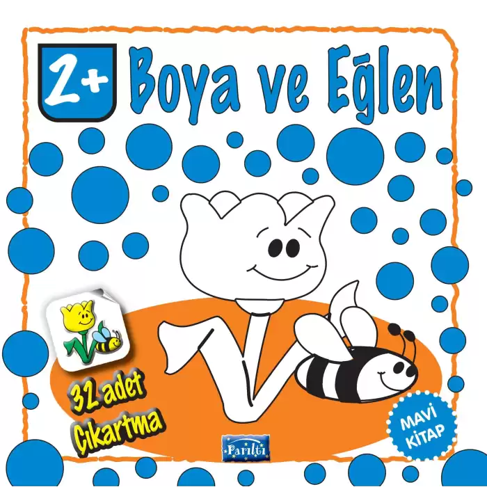 Boya ve Eğlen Mavi Kitap