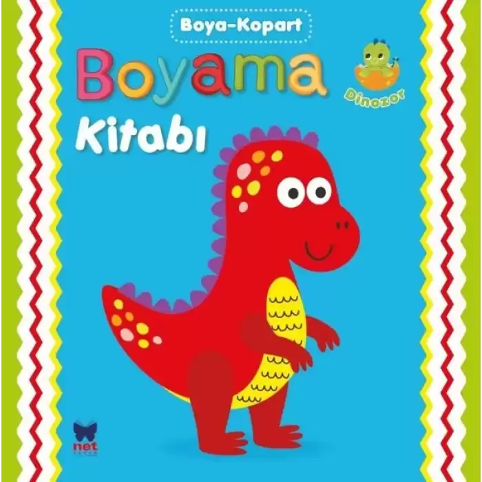 Boyama Kitabı Boya - Kopart - Dinozor