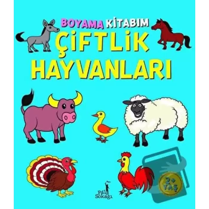 Boyama Kitabım - Çiftlik Hayvanlar