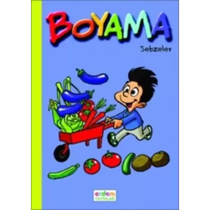 Boyama Kitabım -Sebzeler