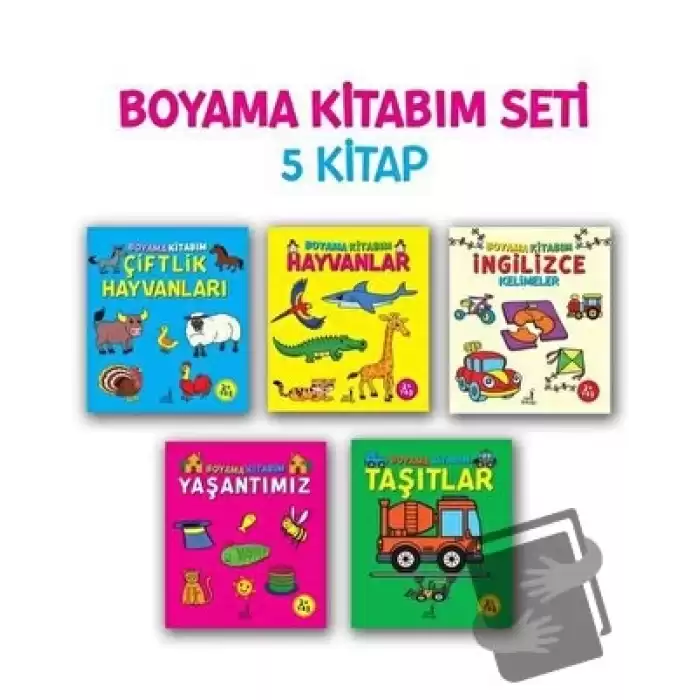 Boyama Kitabım Seti - 5 Kitap