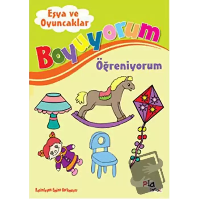 Boyuyorum Öğreniyorum - Eşya ve Oyuncaklar