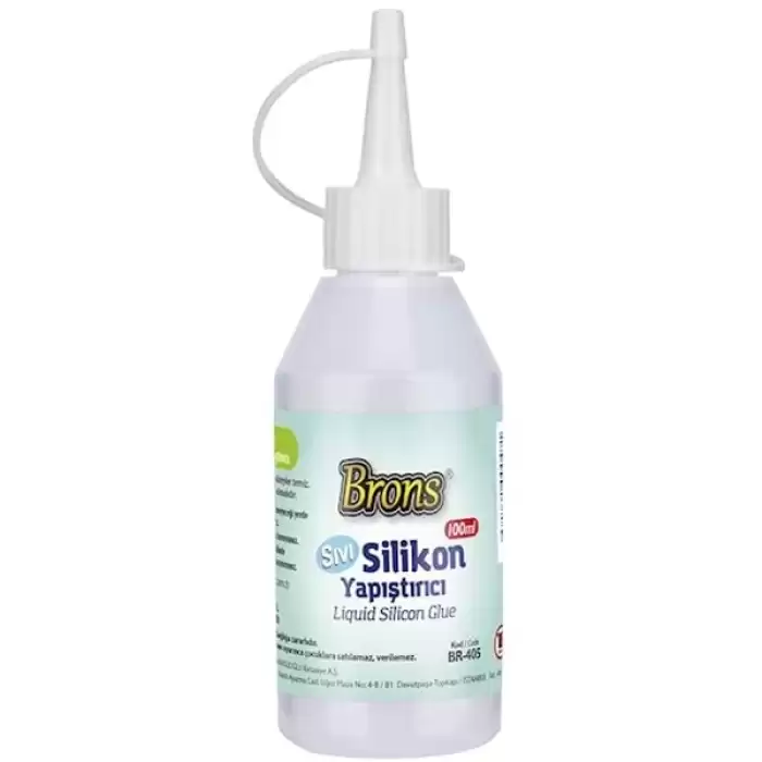 Brons Silikon Sıvı Yapıştırıcı 100 Gr Br-405 - 12li Paket