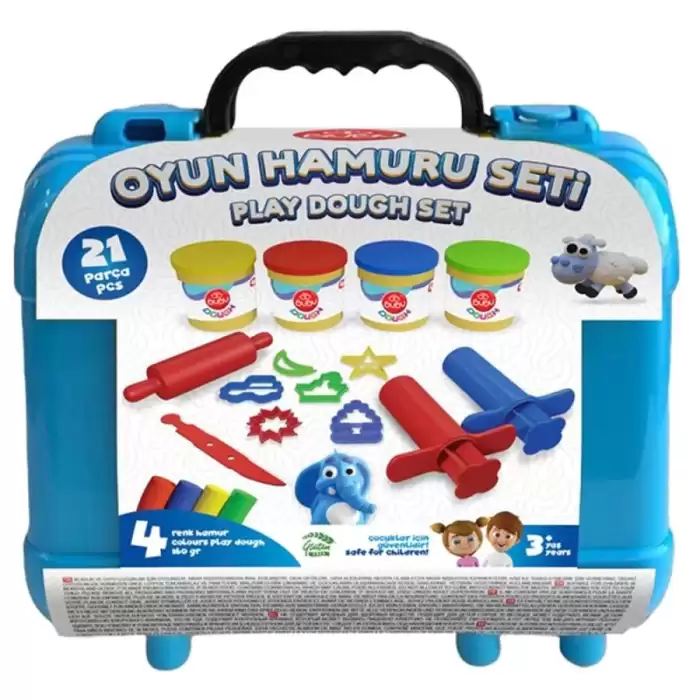 Bu-Bu Oyun Hamuru Seti Çantalı Bubu-Oh0022