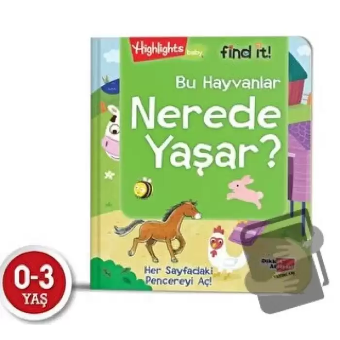 Bu Hayvanlar Nerede Yaşar? (Ciltli)