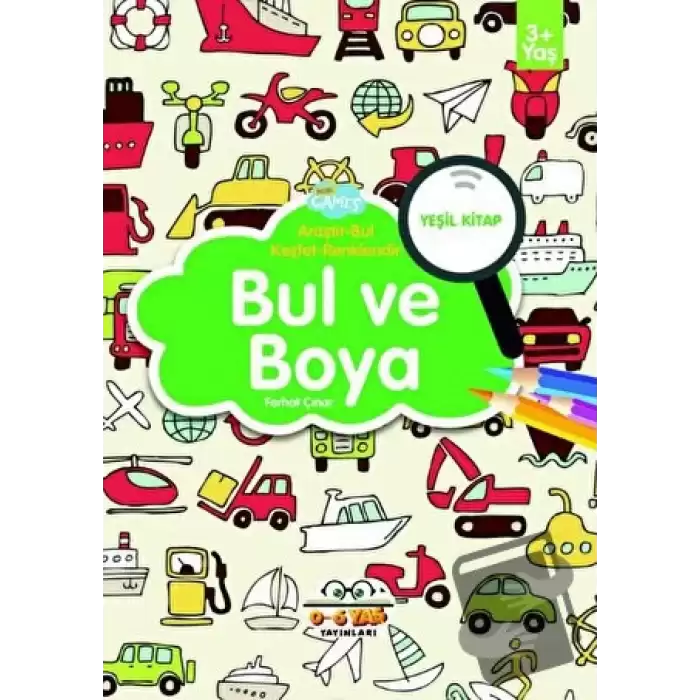 Bul ve Boya - Yeşil Kitap