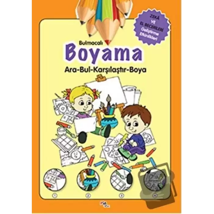 Bulmacalı Boyama (Ara- Bul -Karıştır - Boya)