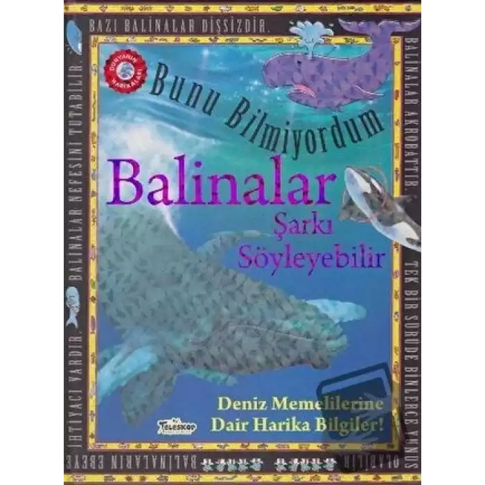 Bunu Bilmiyordum - Balinalar Şarkı Söyleyebilir