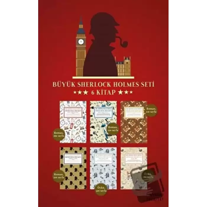 Büyük Sherlock Holmes Seti (6 Kitap Takım)