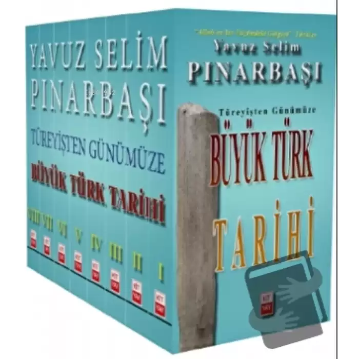 Büyük Türk Tarihi Seti - 8 Kitap Takım