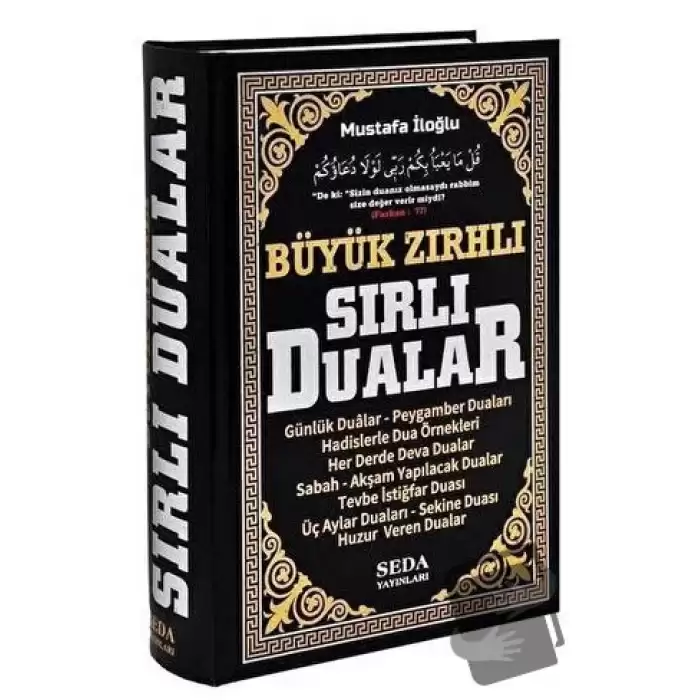 Büyük Zırhlı Sırlı Dualar (Büyük Boy) (Ciltli)