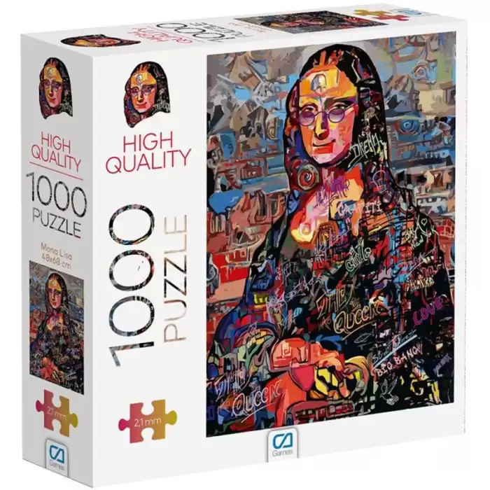 Ca Puzzle 1000 Parça Mona Lisa Ca.7022