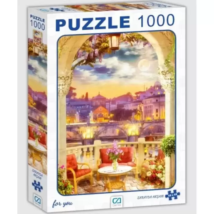 Ca Puzzle 1000 Parça Sarayda Akşam 7021