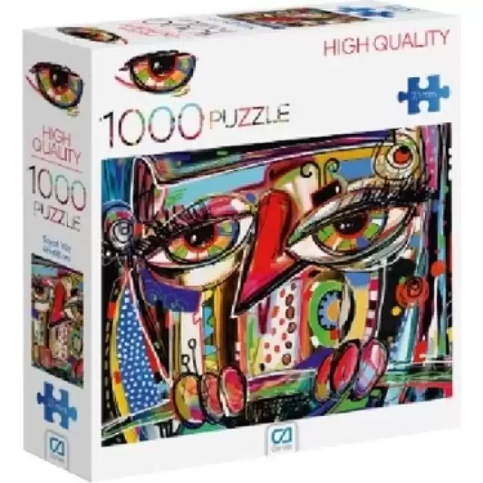 Ca Puzzle 1000 Parça Soyut Yüz  Ca1000-7029