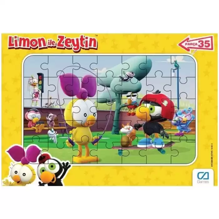 Ca Puzzle 35 - 1 Limon İle Zeytin Frame 5082-5083