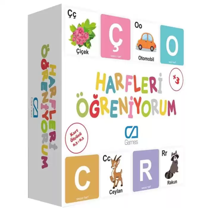 Ca Puzzle Eğitici Harfleri Öğreniyorum 5042