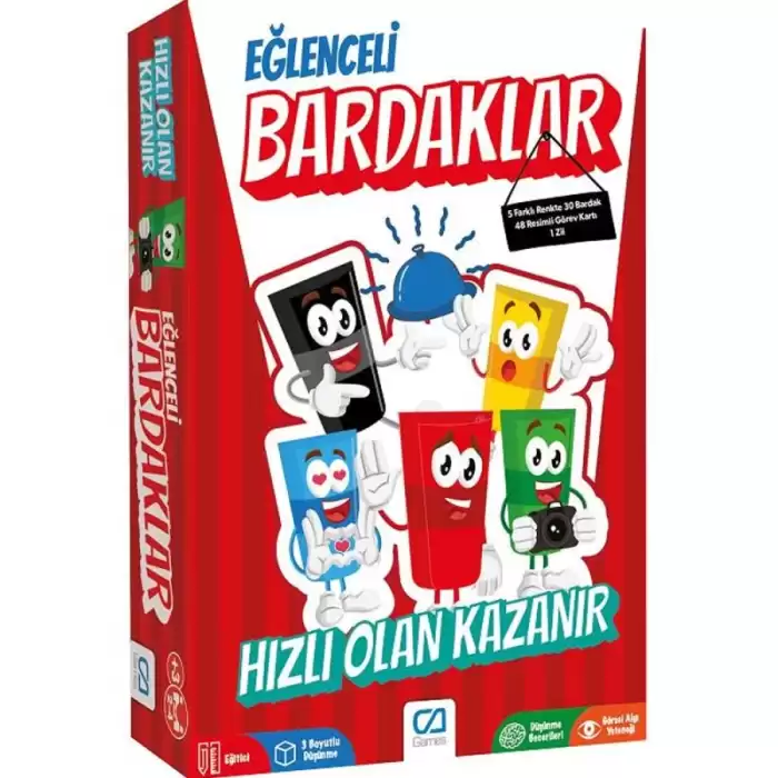 Ca Puzzle Eğlenceli Bardaklar 5185