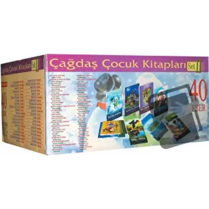 Çağdaş Çocuk Kitapları 2 (40 Kitap Kutulu)