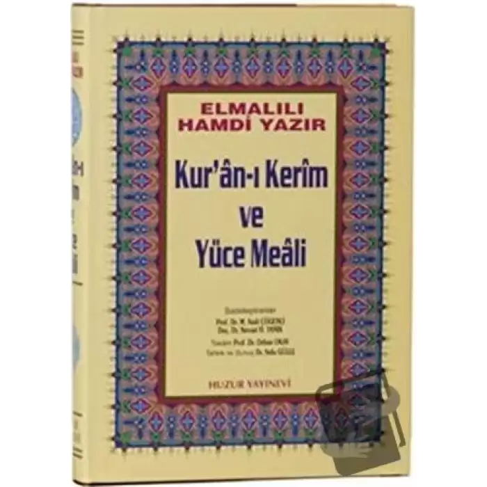 Cami Boy Kur’an-ı Kerim ve Yüce Meali (Hafız Osman Hattı)